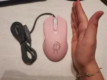 Ratón óptico retroiluminado de color rosa para ordenador, Mouse silencioso con cable, moda Sailor Moon, 2400DPI