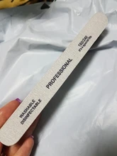 10 unids/lote papel de lija lima de uñas para uñas de gel 180/240 manicura profesional de pedicura de doble cara conjunto de limas de uñas herramientas