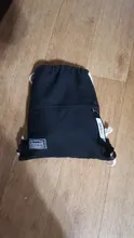 De lona mochila escuela con cordón gimnasio lona bolsa lona Almacenamiento de paquete mochila bolsa mochila para el colegio paquete para adolescente