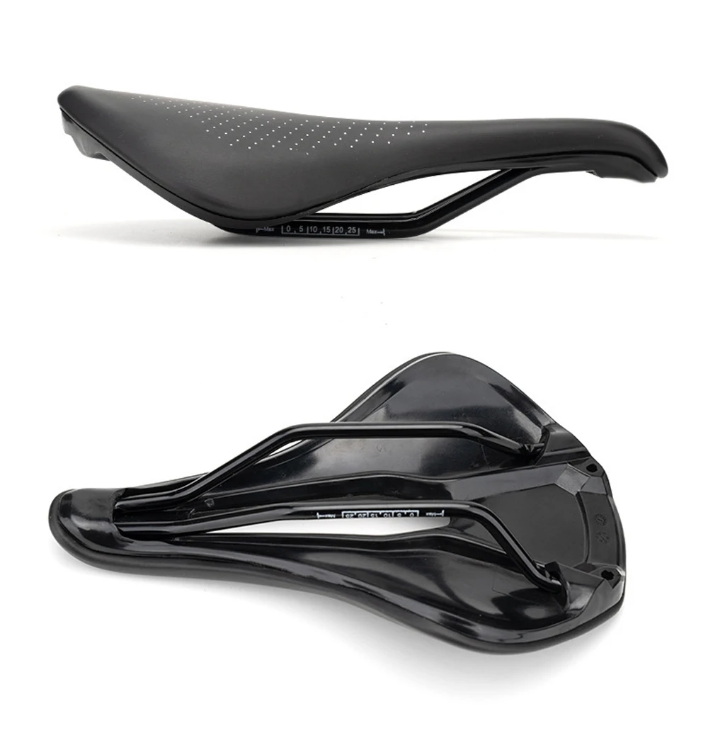 PROMEND Bicycle Saddle Seat Mountain Road Bike Saddles PU Widened Breathable Racing Soft Seat Cushion Short Nose Saddle Mats