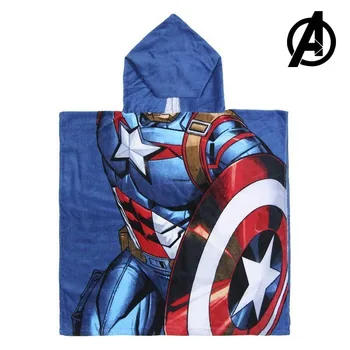 

Poncho-Towel with Hood Captain America The Avengers 74171