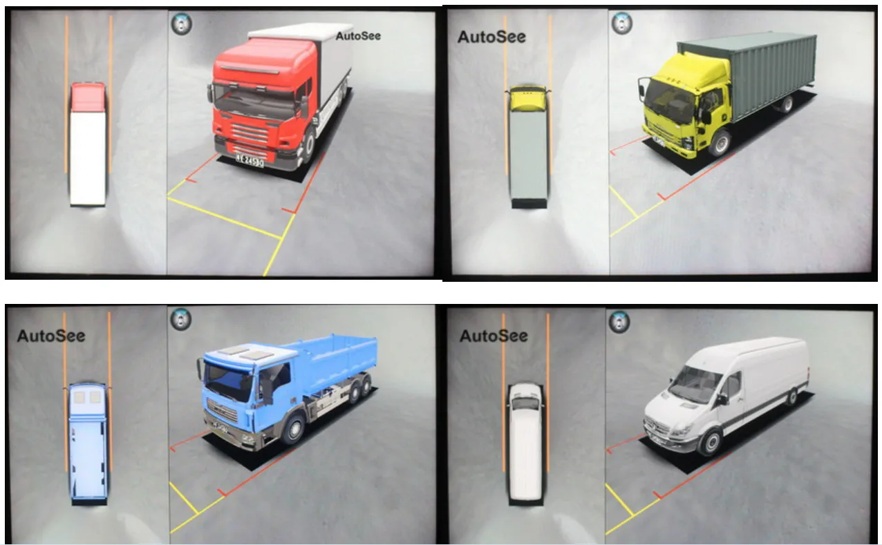 Dump Truck Camera System with 8 channel DVR from skEYEvue