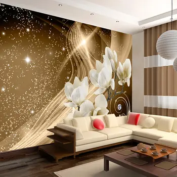 

Wall mural-Golden Milky Way - 150x105 cm