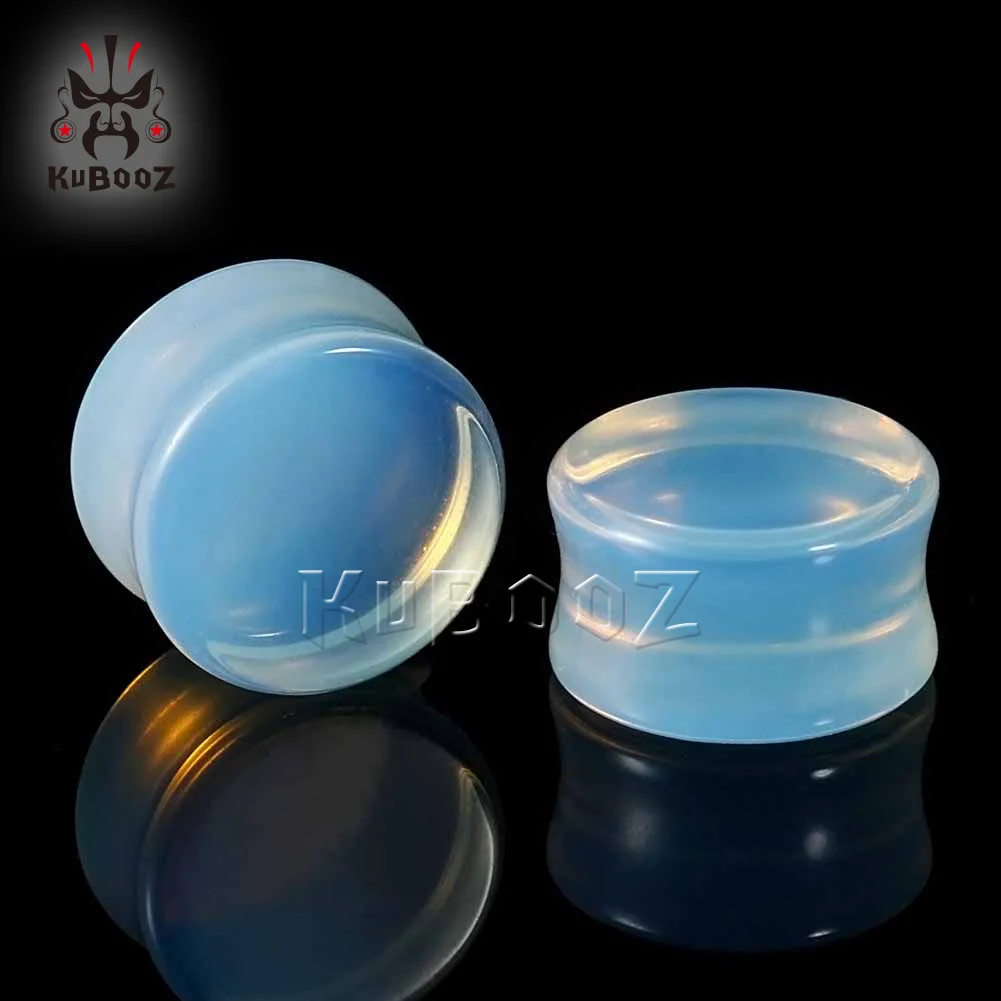 Wholesale Price Fashion Opal Stone Ear Plugs Tunnels Expanders Piercing Body Jewelry Earring Gauges Stretchers 36PCS