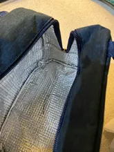 Q bolsa de almuerzo para el trabajo diario, bolsa enfriadora de alimentos, térmica aislada portátil con cremallera, impermeable, de mano para mujeres y niños