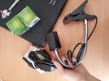 Conjunto de lámpara para reptiles UVA + UVB 3,0, con soporte de bombilla con Clip y termómetro, higrómetro, Tortuga, Kit de lámpara de calentamiento de base