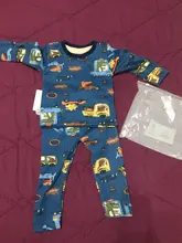 Pajamas Clothing-Sets Girls Sleepwear Thermal-Underwear Dinosaur Fleece Thicken Baby