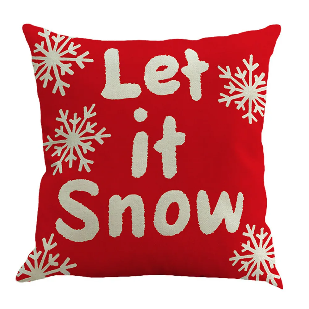 4pcs/set Pillowcases Merry Christmas Decoration For Home Pillow Case Christmas Xmas Navidad Happy New Year