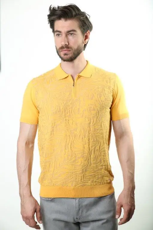 

Filippo Ghada Polo Collar Male Sweater T-Shirt 3708