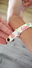 Pulsera de flores de colores para XiaoMi band 3, 4 y 5, correa de muñeca con grafiti a la moda para Xiaomi Mi band 5, 4 y 3, correa de repuesto para reloj