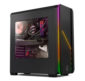 

Semitorre ATX Nox Hummer MC Pro Black ARGB