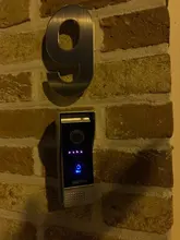 TMEZON Tuya App portero automático para hogar sistema inalámbrico WiFi inteligente timbre de Video de IP 1080P 7 pulgadas con 1x1080P con cable de la puerta teléfono cámara