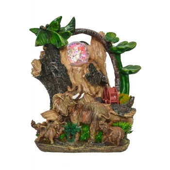 

Decorative table fountain "elephants"