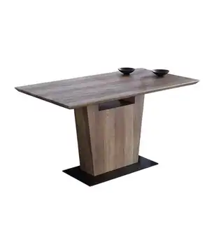 

Dining table Century extendable Walnut/black.