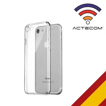

ACTECOM Funda Iphone 7 / 8 TERMOPLASTICA ULTRA Slim TPU Protector para iPhone 7 / 8 Transparente