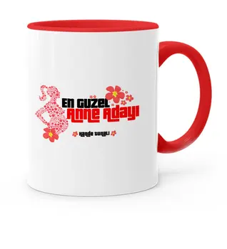 

Personalized Custom Best Nice Expectant Mother Red Mug Cup-3