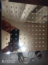 Cabezal de ducha de cascada ultrafina de acero inoxidable, cabezal de ducha de lluvia Cuadrado y Redondo de 10/8/6 pulgadas