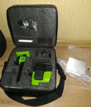 Clubiona-Nivel láser de línea IE16R, profesional, alemán, Core, para suelo y techo, 4D, verde, con batería de iones de litio de 5000mah