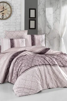

Lady Moda Bed Linen Set Aura Luxury Ranforce Bedding Set Twin/Full/Queen/King Size 3/4/5 pcs Duvet Cover Set from Turkey