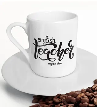 

Personalized English Teacher Turkish coffee Fincanı-15