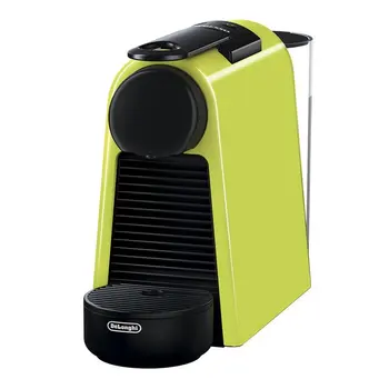 

DELONGHI ESSENZA MINI capsules coffee machine in lime color, for Nespresso capsules