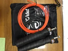 Cuerda para saltar de Crossfit, velocidad y ponderado, cuerda de saltar de alambre ajustable con esfera de Cable Extra, rodamientos, Mango antideslizante,comba crossfit ejercicio en casa deportes y fitnes