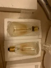 Edison-Bulb Ampoule Incandescent-Lamp Filament G125 Home-Decor E27 Vintage Retro ST64