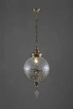 

AVONNI AV-4068-1E-C30 Antique Plated Classical Chandelier, E27,