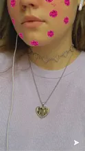 IGIRL-collar de cadena de acero inoxidable con forma de corazón para mujer, Gargantilla con letras, estilo Punk
