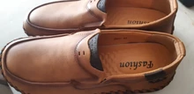 Mocasines de cuero sintético para hombre, zapatos informales planos sin cordones, transpirables, zapatillas masculinas casuales y a la moda, modelo nuevo, 2020