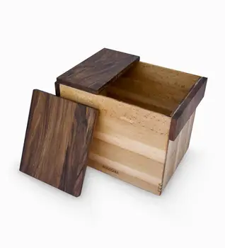 

Rice & Dry Food Storage Box - WOODSAKA
