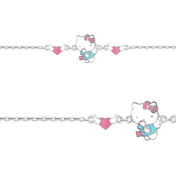 

Bracelet AQUAMARINE children without inserts Silver 925