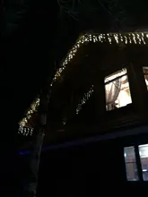 Curtain-Lights Led Icicle Christmas-Street-Garland Home-Decortion Garden Outdoor Party