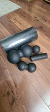 3/5pc Yoga de rodillos de masaje y pelota para hacer ejercicio juego de rodillo de espuma para el dolor de espalda auto-miofascial tratamiento Pilates músculo de ejercicios