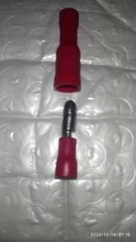 Audio Wiring Female and Male Insulated Electric Connector Crimp Bullet Terminal