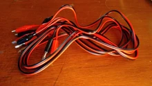 Lead-Clip Banana-Plug Multimeter-Test Black 1meter To Red And Cord for 1pcs Wholesale