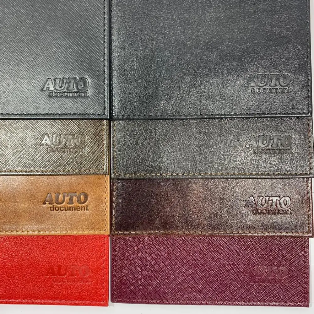 Leather  Auto Document Holder Unisex ► Photo 3/5