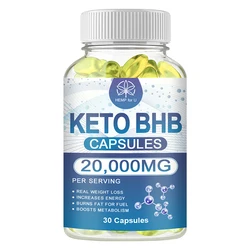 HFU 30pcs Keto Capsules Weight Loss Detox Cleanse Colon Reduce Bloating Heathl Advanced Ketogenic Formula Diet Slimming Capsules