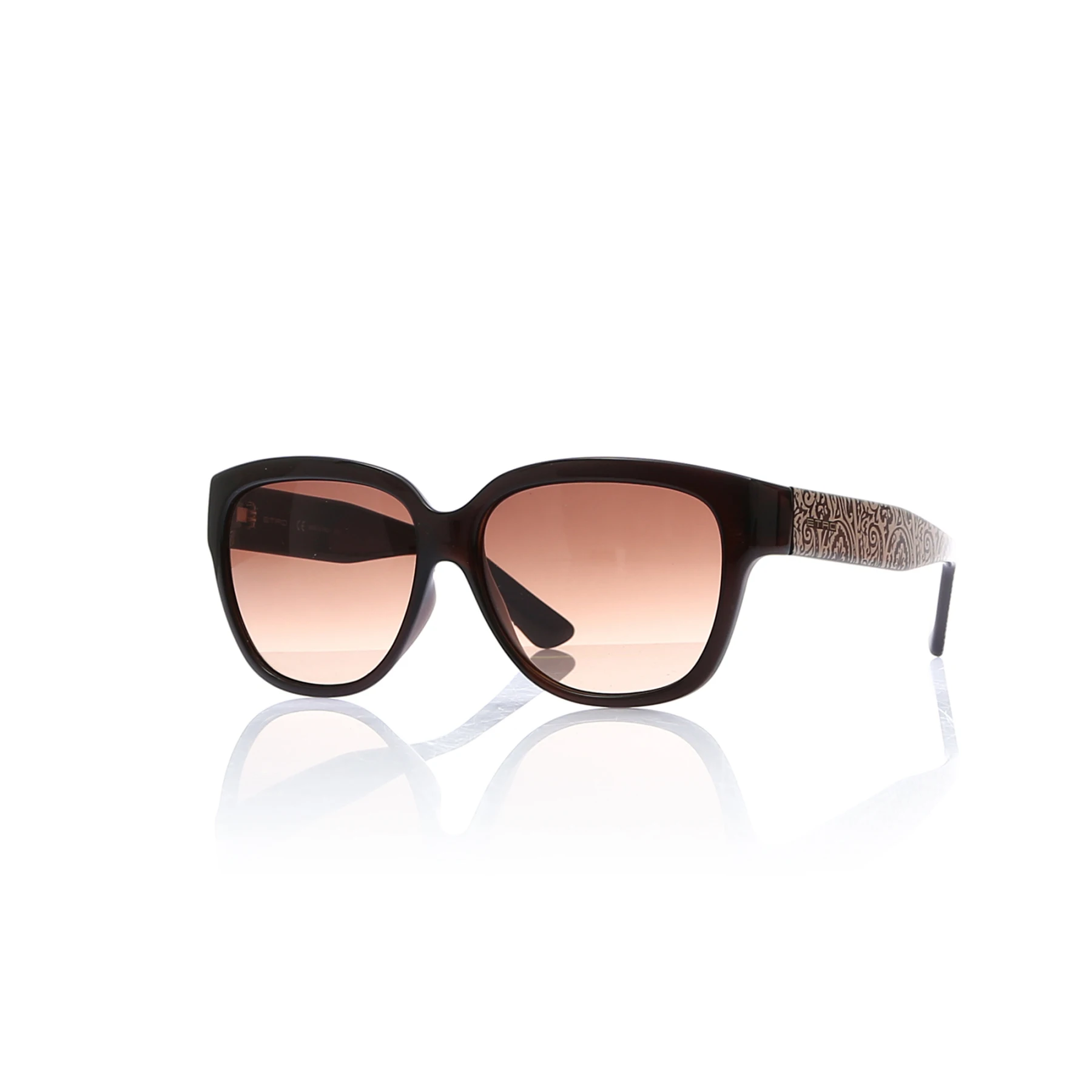 

Women's sunglasses etr 606 210 bone Brown organic square square 57-14-135 etro