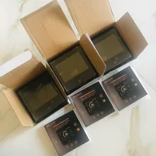 AVATTO-termostato inteligente con WiFi, controlador de temperatura de calefacción con pantalla táctil LED Celsius/fahrenheed, funciona con Alexa y Google Home