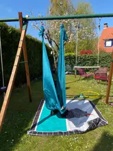 Conjunto completo de hamaca aérea para Yoga, tela de columpio multifunción, cinturón de Yoga antigravedad para entrenamiento de yoga y deportes