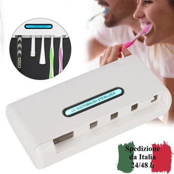 

UV sterilizer for toothbrushes light quartz 2W 5 rooms of housing