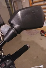 Motorcycle Mirror Scooter E-Bike Electromobile Universial 10mm 8mm Back-Side 2pcs/pair