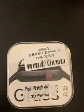 Protector de pantalla para Apple Watch 6, 5, 4 SE, película de vidrio templado 3D para IWatch 3, 2, 1, 38mm, 42mm, 40mm, 44mm, antiarañazos