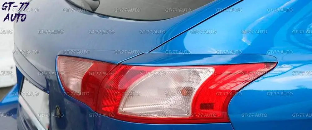 Накладки на задние фонари чехол для Mitsubishi Lancer Sportback 2008- хетчбэк cilia колодки 1 комплект/4 шт внешний материал ABS пластик тюнинг реснички стайлинг