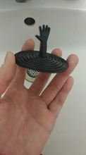 Bathtub Stopper Sink-Plug Hand-Shape Rubber Creative 1pcs Color-Random Lovely