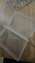 Caja de almacenamiento de acrílico con 20 ranuras para brocas de uñas, soporte vacío para fresas, recipiente de exhibición, accesorios de manicura, LAA35-2