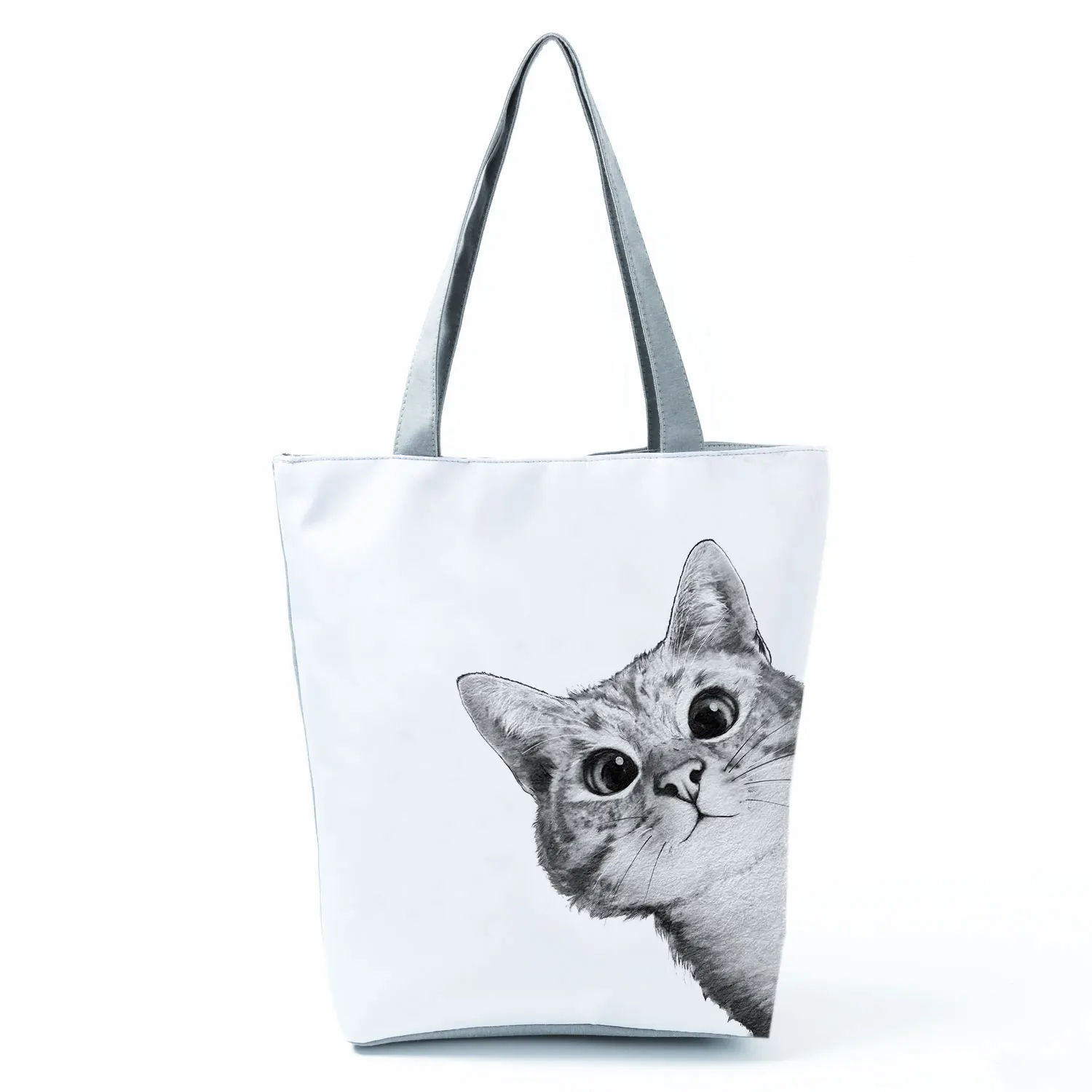 women's bags near me Pretty Fashion Shoulder Bag Starry Sky Cat Printed Handbags Eco Friendly Tote Bag High Capacity Travel Bag Portable Shopping Bag wristlet wallet Totes