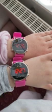 Reloj Digital LED con dibujos animados para niños y niñas, pulsera de silicona, regalo de correa, regalo Saat