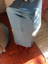 HMUNII mundo diseño de mapa cubierta protectora de equipaje maleta de viaje cubierta elástico polvo casos de 18 a 32 pulgadas, accesorios de viaje